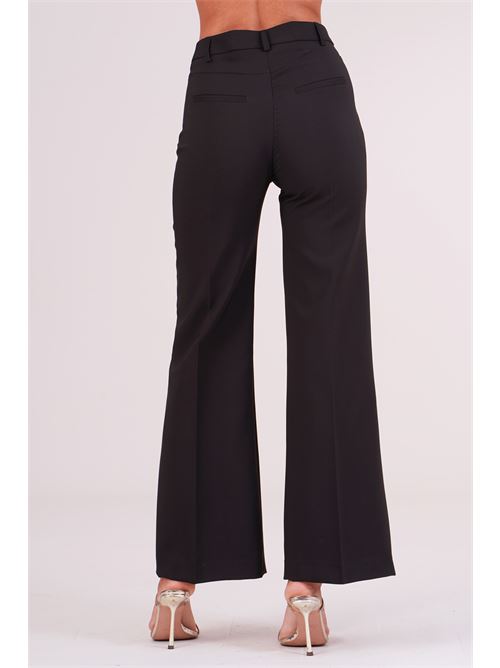Pantalone in cady elastico GM by Gai Mattiolo | GM4135NERO